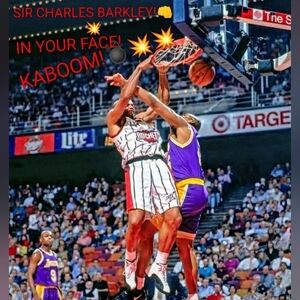 BRAND NEW!💯 CHARLES BARKLEY 8.5x11 ULTRA GLOSSY WALL/LOCKER 3 POSTER BUNDLE SET